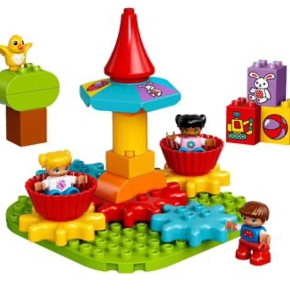 Lego duplo my first carousel set 10845 new in sealed box 24 pieces rare! - Picture 2 of 9